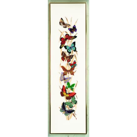 Permin Broderikit Fjärilar 25x90cm