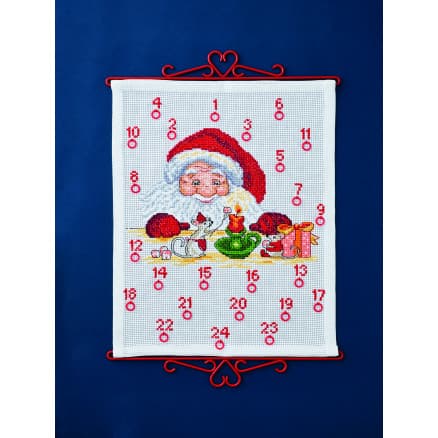 Permin Broderikit Tomten & Musen 38x46cm