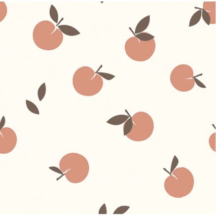 Bomullsjersey Print Tyg 150 cm 051 Frukt - 50 cm