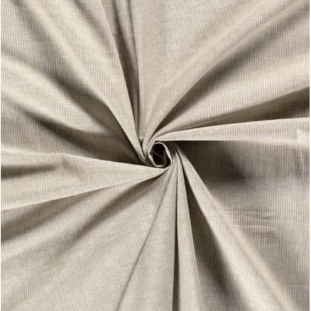 Lin/Bomull m/Ränder 145cm 026 Beige - 50cm