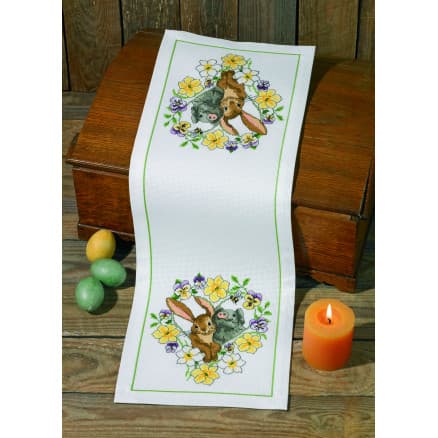 Permin Broderikit Nya Vänner 24x68cm