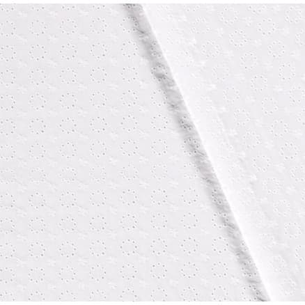 Broderi Anglaise 135cm 050 Vit Design 1 - 50cm