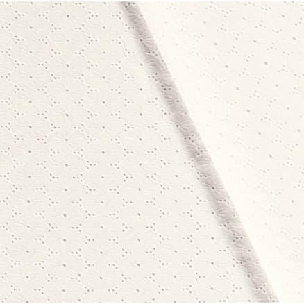 Broderi Anglaise 135cm 051 Råvit Design 4 - 50cm