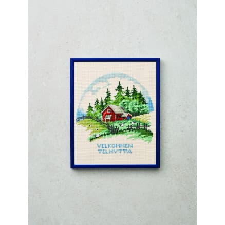 Permin Broderikit Stuga 20x25cm
