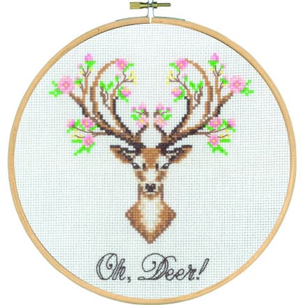 Permin Broderikit DEER Ø20cm