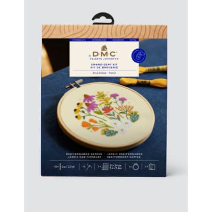 Designer Collection Broderi-Kit Medelhavsträdgård