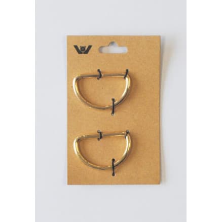D-ring 32mm Guld - 2 st