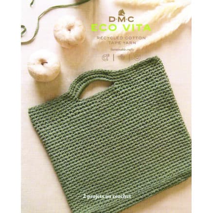 DMC Ribbon Garn Mönsterbok - 2 projekt