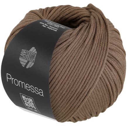 Lana Grossa Promessa Garn 18 Gråbrun