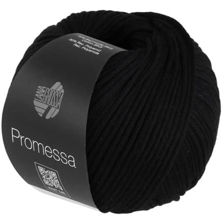 Lana Grossa Promessa Garn 24 Svart