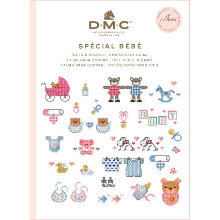 DMC Mönstersamling, Broderiidéer - Baby