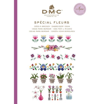 DMC Mönstersamling, Broderiidéer - Blommor