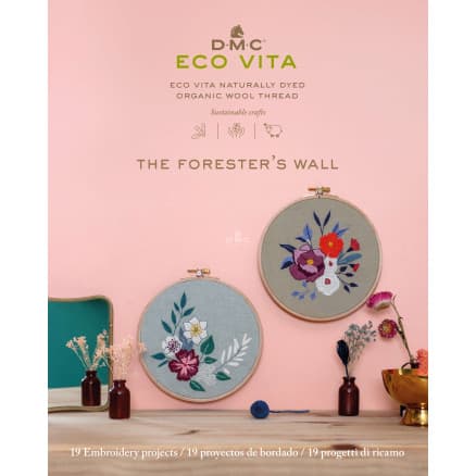 DMC Eco Vita Mönsterbok - 19 broderiprojekt