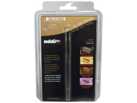 Addi Click Turbo Ändstickor Mässing 13cm 4,00mm US6