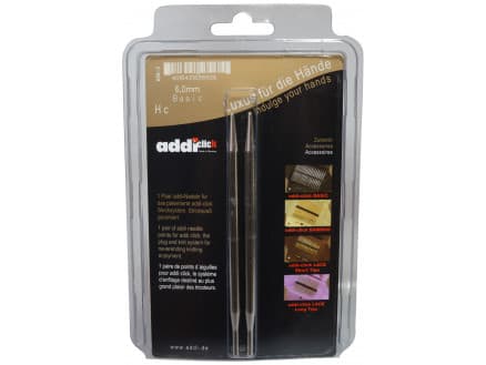 Addi Click Turbo Ändstickor Mässing 13cm 6,00mm US10