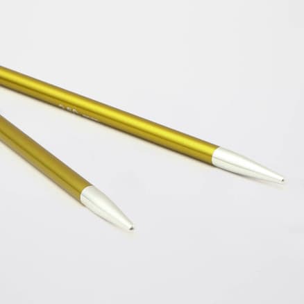 KnitPro Zing Ändstickor Aluminium 9cm 6,50mm