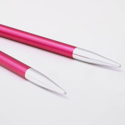KnitPro SmartStix Korta Ändstickor Aluminium 9cm 5,00mm
