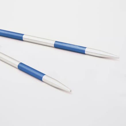 KnitPro SmartStix Korta Ändstickor Aluminium 9cm 4,00mm