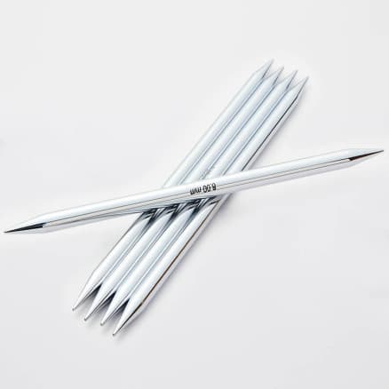 KnitPro Nova Metal Strumpstickor Mässing 10cm 3,75mm 3,75mm
