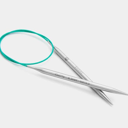 KnitPro Mindful Collection Rundstickor Rostfritt Stål 100cm 3.00mm