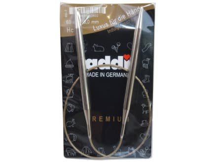 Addi Turbo Rundstickor Mässing 60cm 8,00mm / 23.6in US11