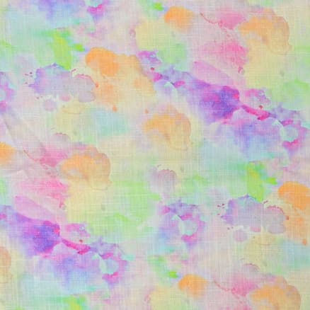 Lin/Viskos Jersey Tyg 1245 Batik- 50cm