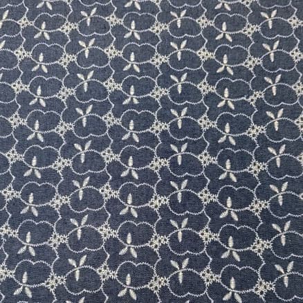 Denimtyg 145cm 60 Tryck - 50cm