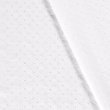Broderi Anglaise 135cm 050 Vit Design 4 - 50cm