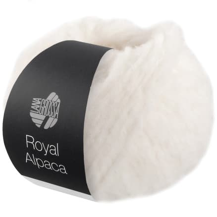 Lana Grossa Royal Alpaca 01 Vit