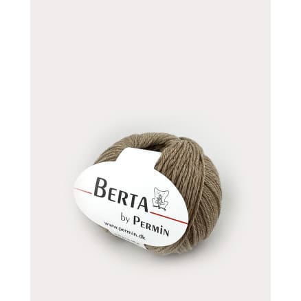 Permin Berta Garn 17 Ljusbrun