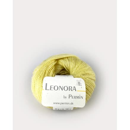 Permin Leonora Garn 01 Ljusgul