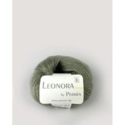 Permin Leonora Garn 03 Dov Grön
