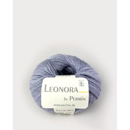 Permin Leonora Garn 06 Ljus Silver