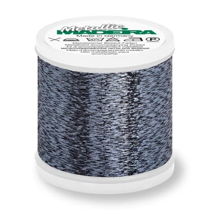 Permin Madeira Metallic 350 blågrå