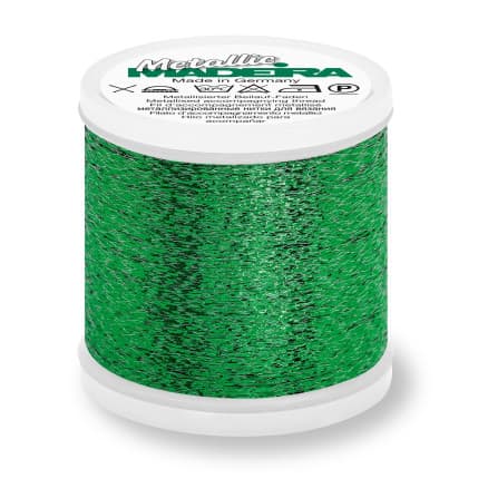 Permin Madeira Metallic 357 Grön