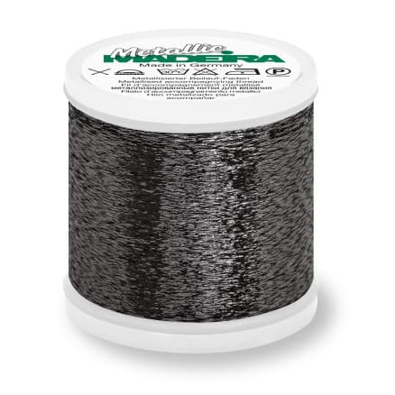 Permin Madeira Metallic 360 Mörkgrå