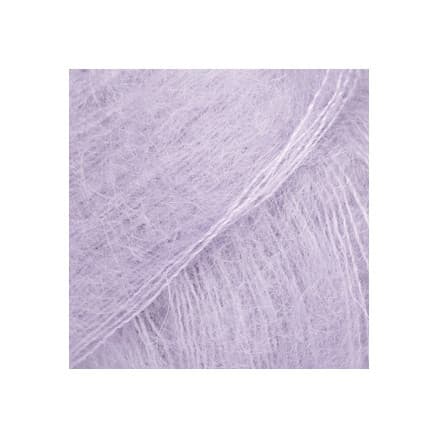 Drops Kid-Silk Garn Unicolor 55 Dimmig Lila