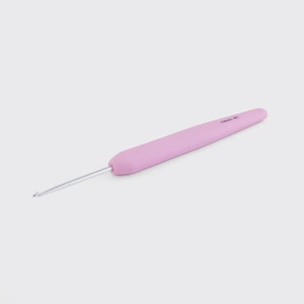 KnitPro Waves virknål i aluminium med soft feel handtag - 2,25 mm