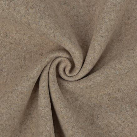 Fleecetyg 150cm 158 - Brunmelerad