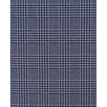 Jacquardtyg 150cm 008 - Blå med små rutor