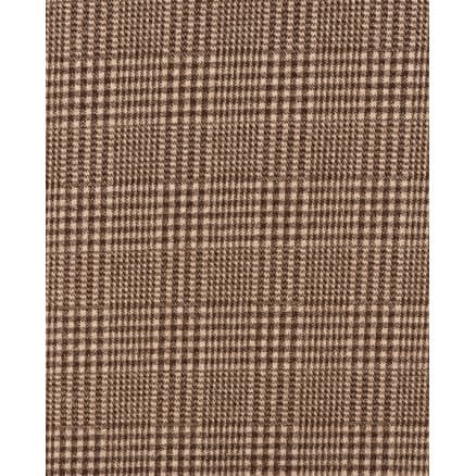 Jacquardtyg 150cm 1658 - Brun med små rutor