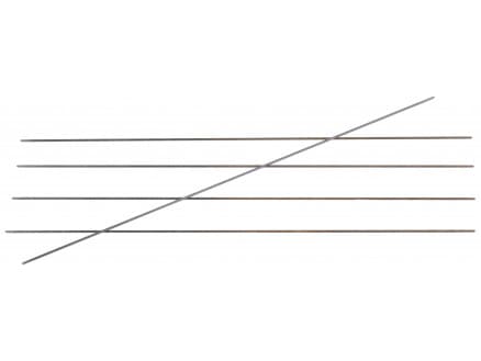 KnitPro Karbonz Strumpstickor Kolfiber 15cm 1,00mm / US00000
