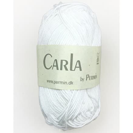 Permin Carla Garn 01 - Vit