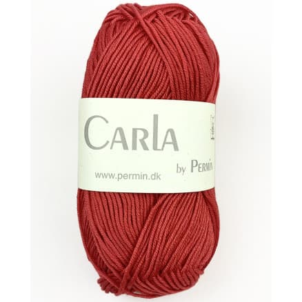 Permin Carla Garn 08 - Tomatröd