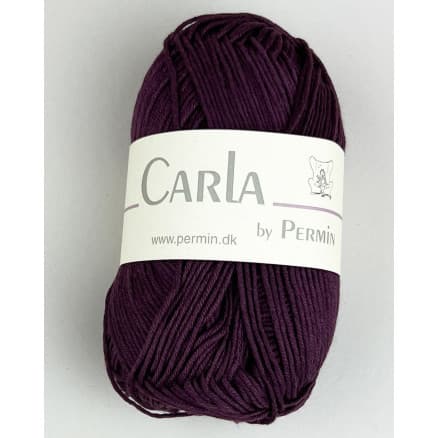 Permin Carla Garn 13 - Plommon