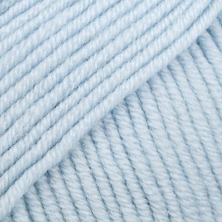 Drops Merino Extra Fine Garn Unicolor 39 Isblå