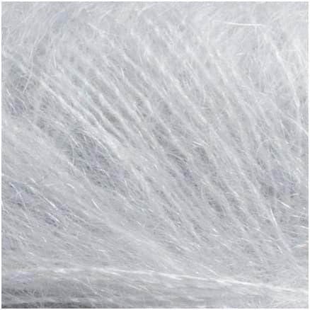 Järbo Fin Mohair Silk Garn 31 Ljusgrå
