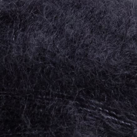 Järbo Fin Mohair Silk Garn 40 Svart Korp