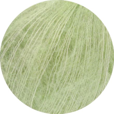 Lana Grossa Silkhair 211 Ljus Grön