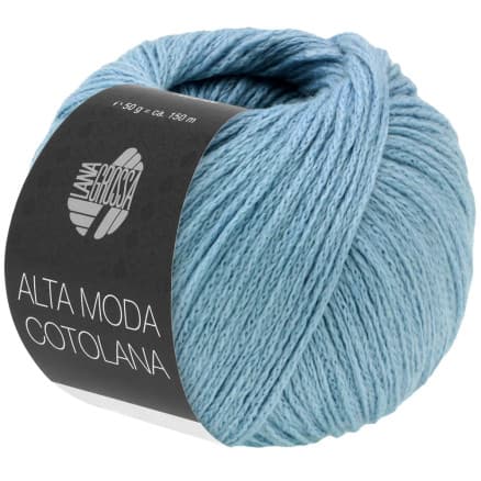 Lana Grossa Alta Moda Cotolana 63 Mintblå